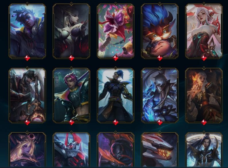CONTA LOL | 301 SKINS, 1 TRANSCENDENTE + 2 EXALTADAS,22 MÍTICAS,LVL 380,CRIADOR