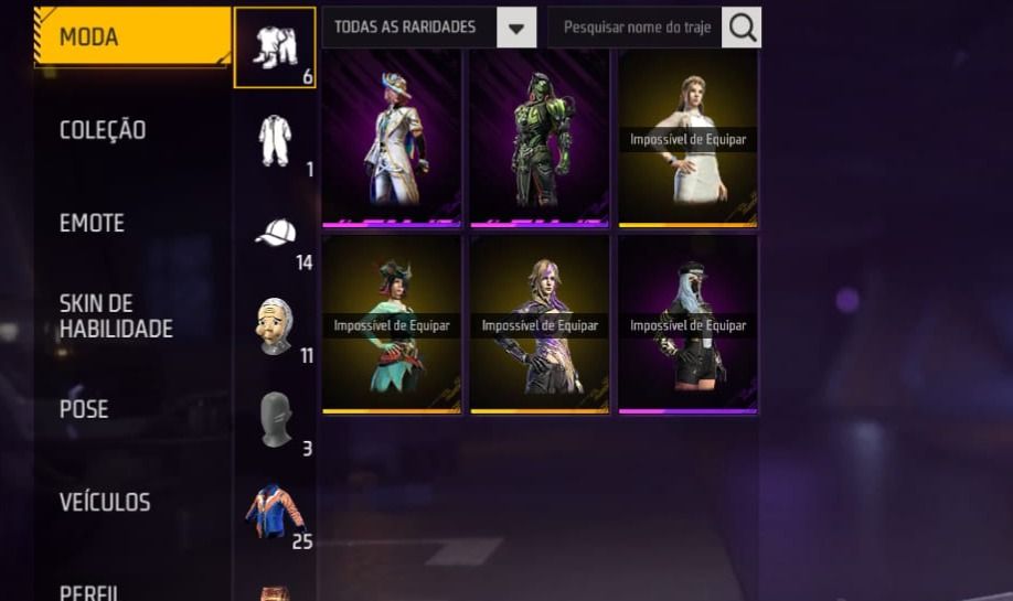 Conta free fire full acesso