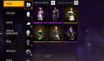 Conta free fire full acesso