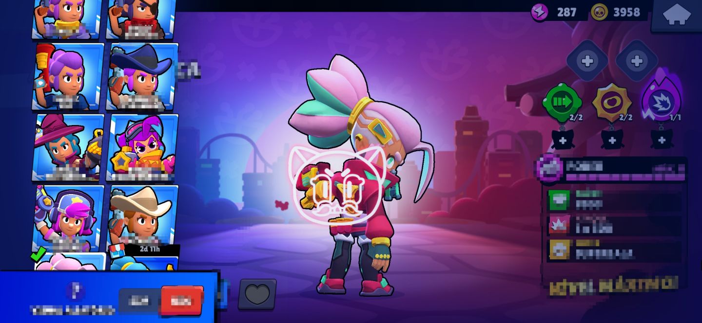 CONTA BRAWL STARS SKINS RARAS!