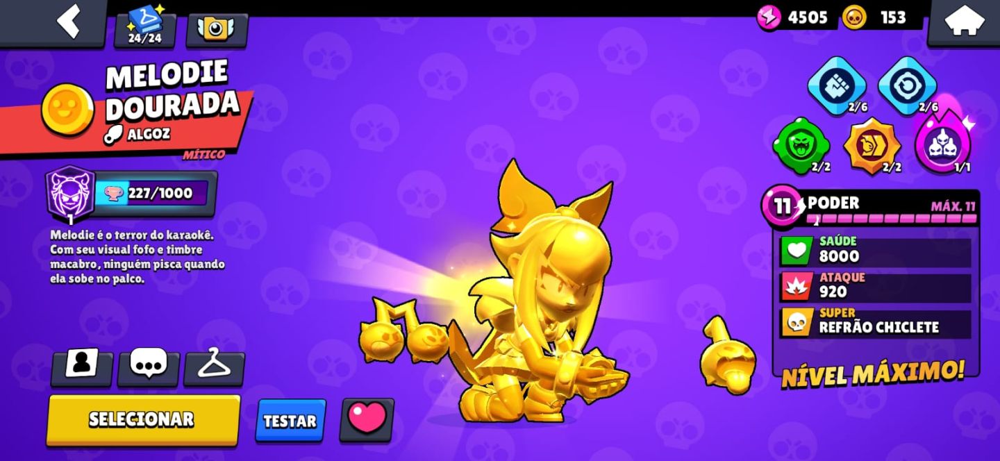 CONTA BRAWL STARS FULL BUFIES