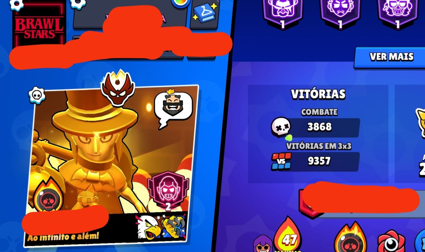 Conta braba e rara de Brawl stars!