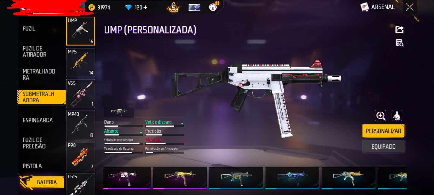 CONTA DE FF
