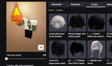 CONTA COM KORBLOX E HEADLESS