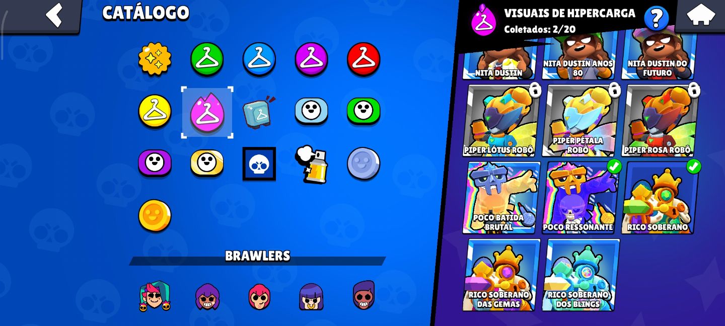 CONTA BRAWL STARS | 2K TROFÉUS|