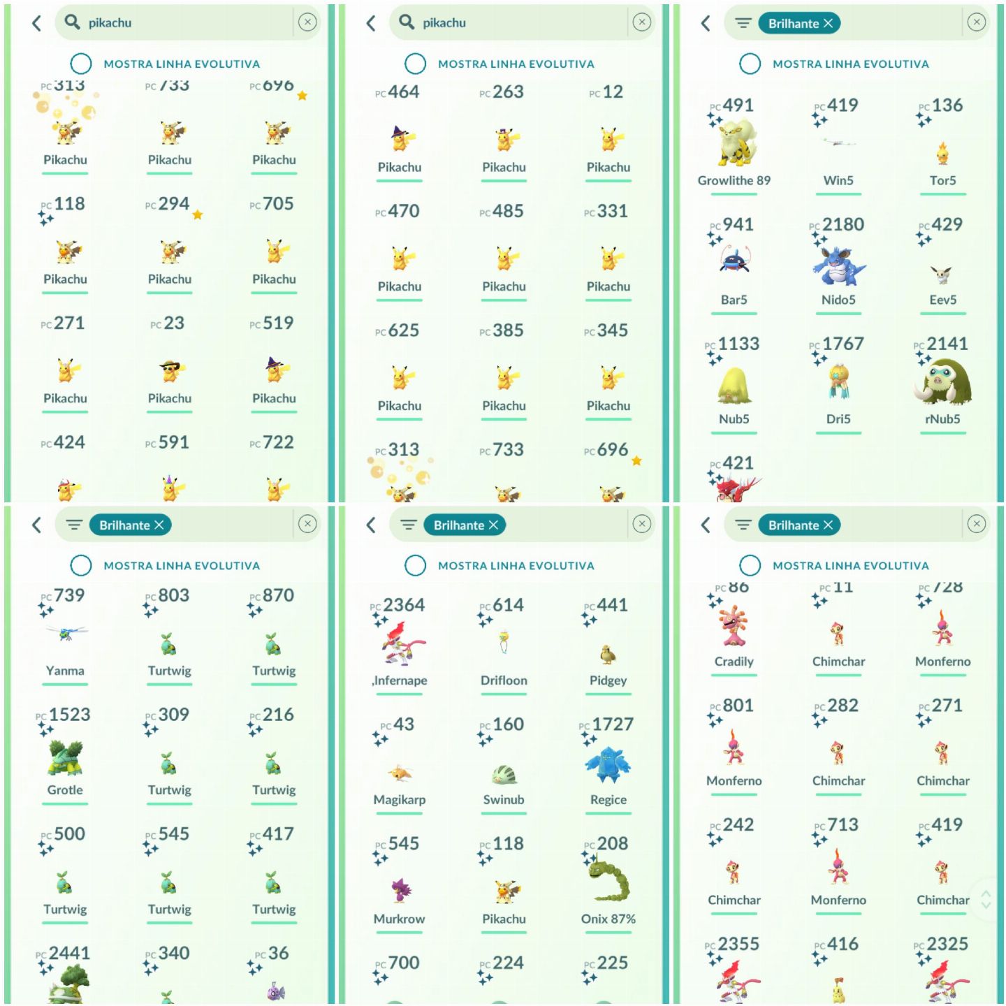 CONTA POKEMON GO ANTIGA