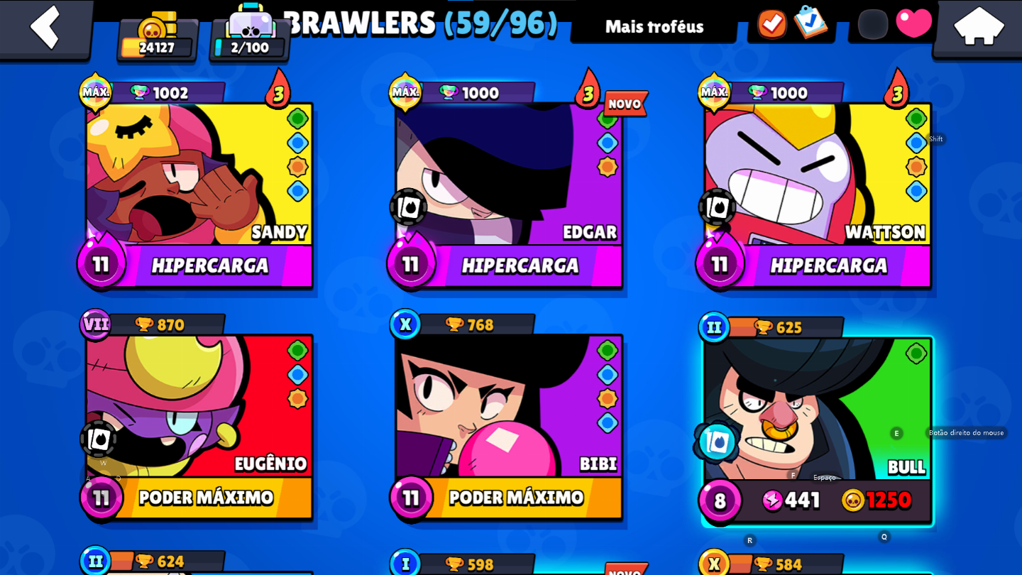 (PROMOÇÃO IMPERDIVEL 7 DIAS) CONTA CLASH ROYALE + BRAWL STARS