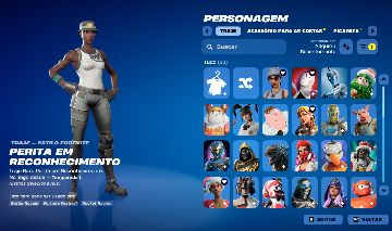CONTA FORTNITE 83 SKINS - 800 VBUCKS (MULHER GATO E MAIS) VENDEDOR VERIFICADO.
