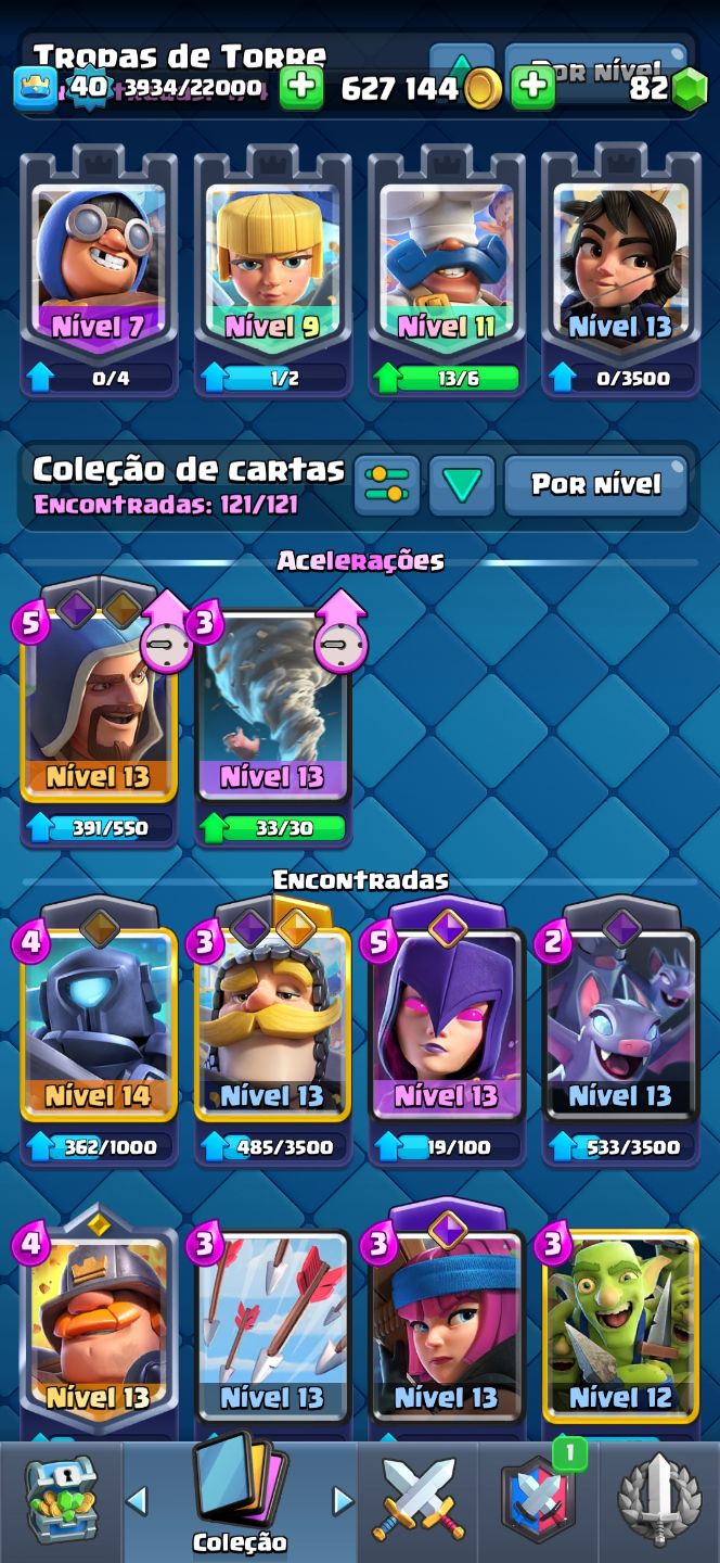 CONTA CLASH ROYALE + CONTA BRAWL STARS (PAGUE 1 LEVE OUTRA)