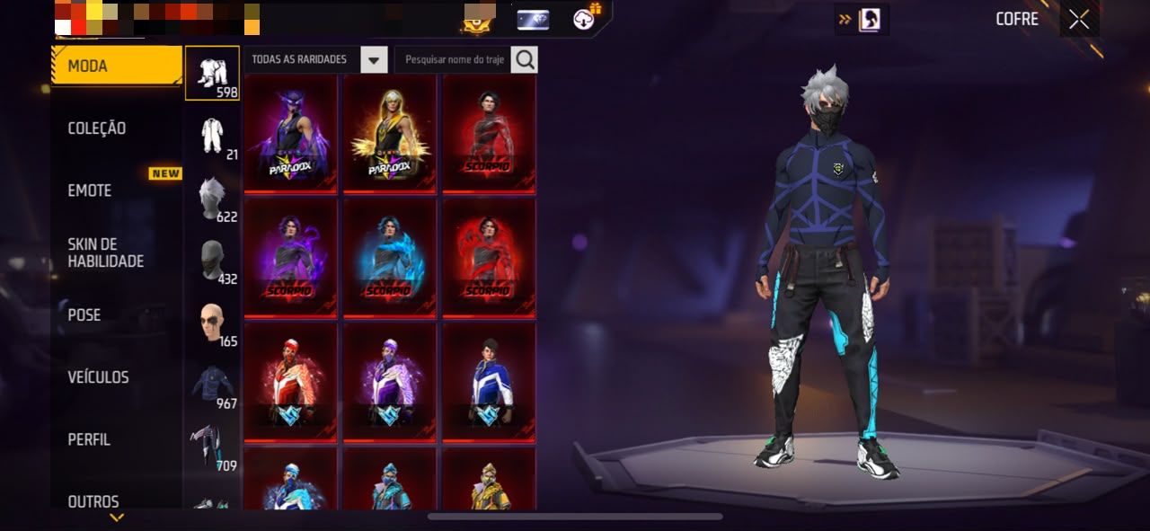 CONTA COM QUASE 1K DE PEITORAL PRIME 8 MUITO GEMADA