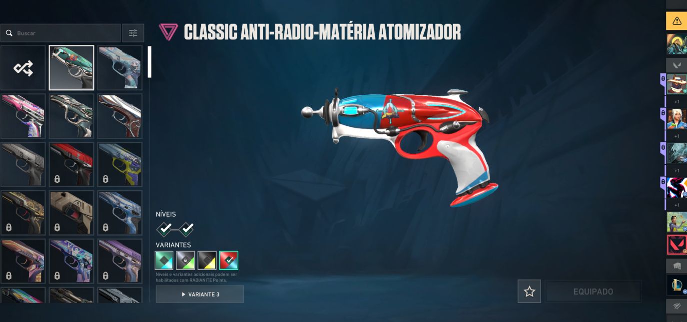 Conta Valorant antiga e exclusiva criada desde o Beta! 3K GASTOS