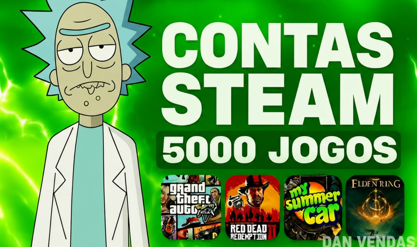 CONTA STEAM OFFLINE | MELHORES DA ATUALIDADE | CONTAS STEAM - ENTREGA AUTOMÁTICA