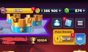 Clash Royale Lv14 | 10.100+ Troféus | 5 Evoluções | Skin Torre Rara Fortress