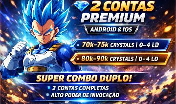 Dragon Ball Legends Combo Duplo (2 Contas)=$8,99 =Serviço