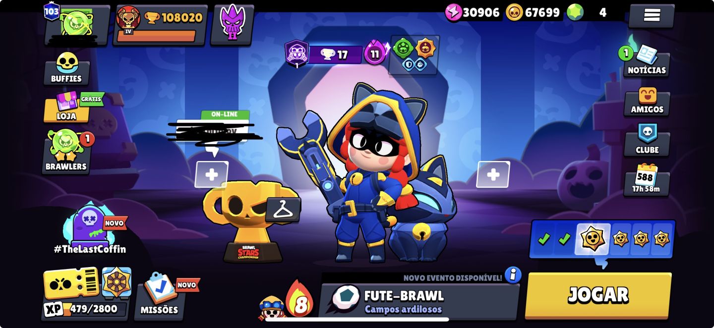 Conta Brawl Stars 2018 (FULL)