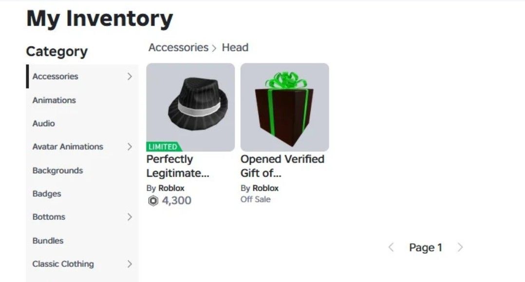 CONTA RARA DE ROBLOX À VENDA | LIMITEDS ANTIGAS + ITENS EXCLUSIVOS!