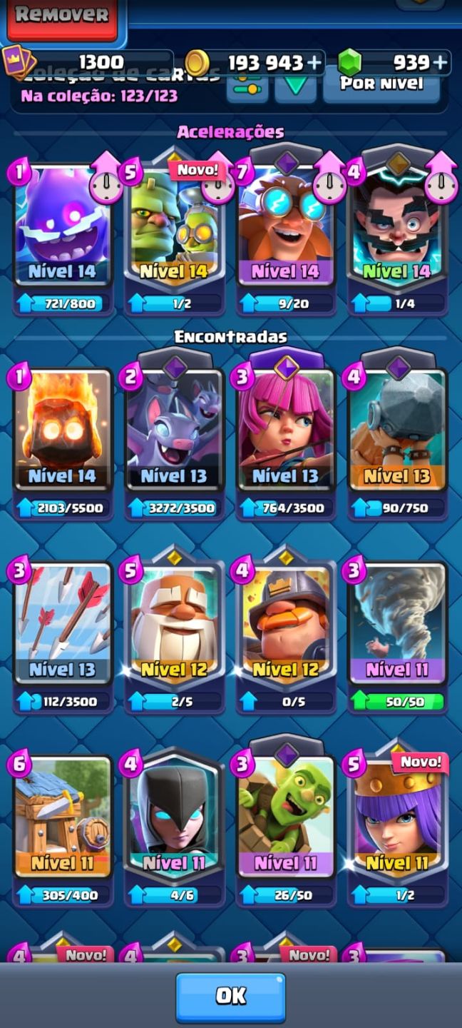 Clash Royale [CONTA] 10k troféus+ todas cartas