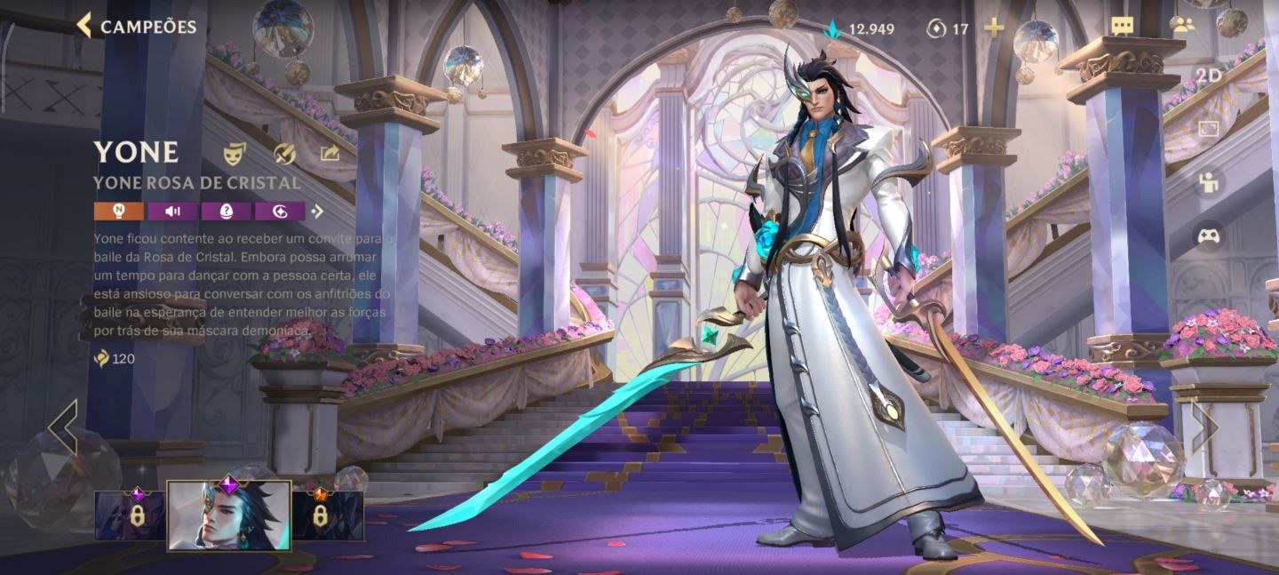 CONTA WILD RIFT (76 SKINS NO TOTAL)