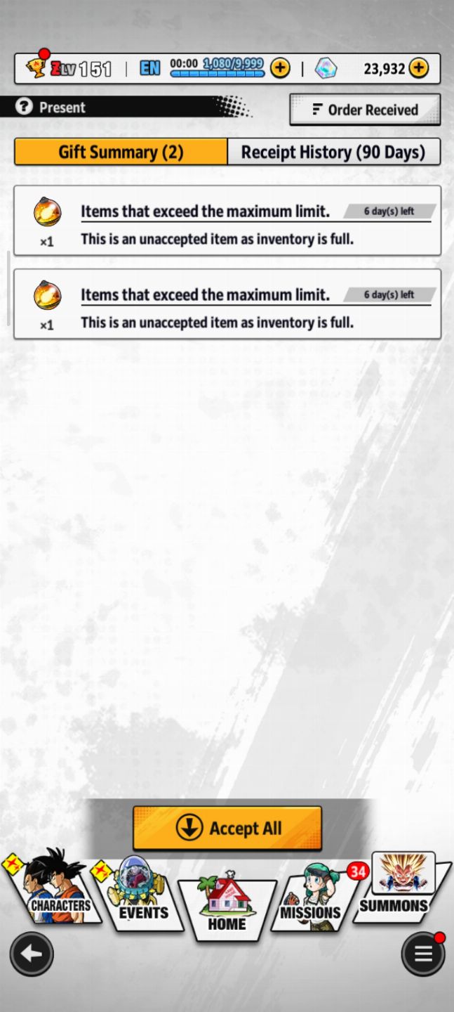 Conta Dragon Ball Legends Com 23K de CC + metal Cooler LF