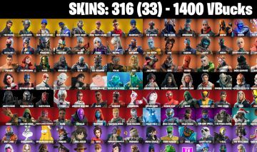316 Skins - OGSTW - S3 cap1 completa, omega, +300 danças & 1,400 v-bucks