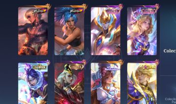 Conta Mobile Legends 146 Skins Collector Lesley Gusion K pdb já incluso