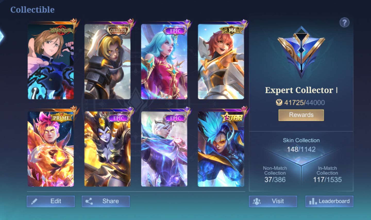 Conta mobile legends