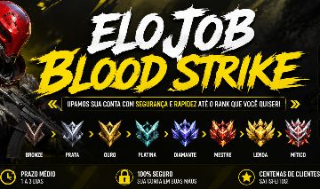 ELOJOB - LENDA MÍTICO BR/MME - BLOOD STRIKE 100% CONFIAVEL