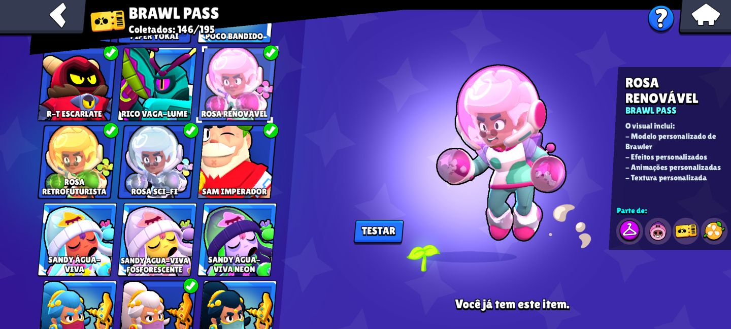 Conta Brawl Stars 26K troféus