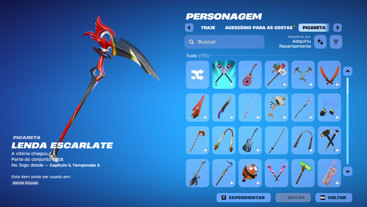 Conta Fortnite com Diversas skins e Gta online incluso na conta