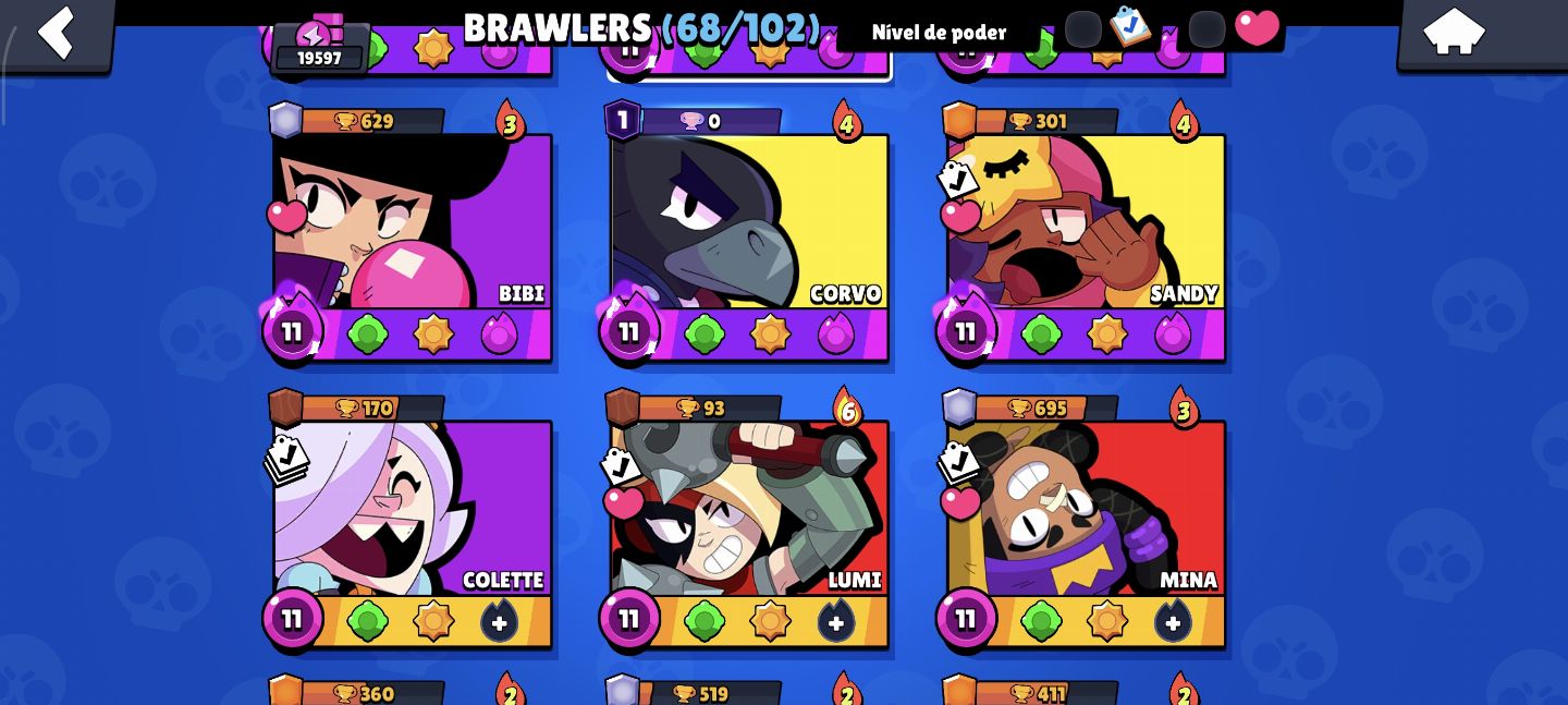 Conta Brwal stars e Clash Royale 24k e 10k troféus!