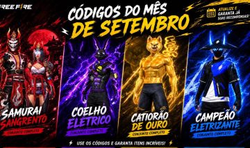 CÓDIGOS DE SETEMBRO: LUA SANGRENTA - COELHÃO - CATIORÃO - LOJA PRIME E MAIS!