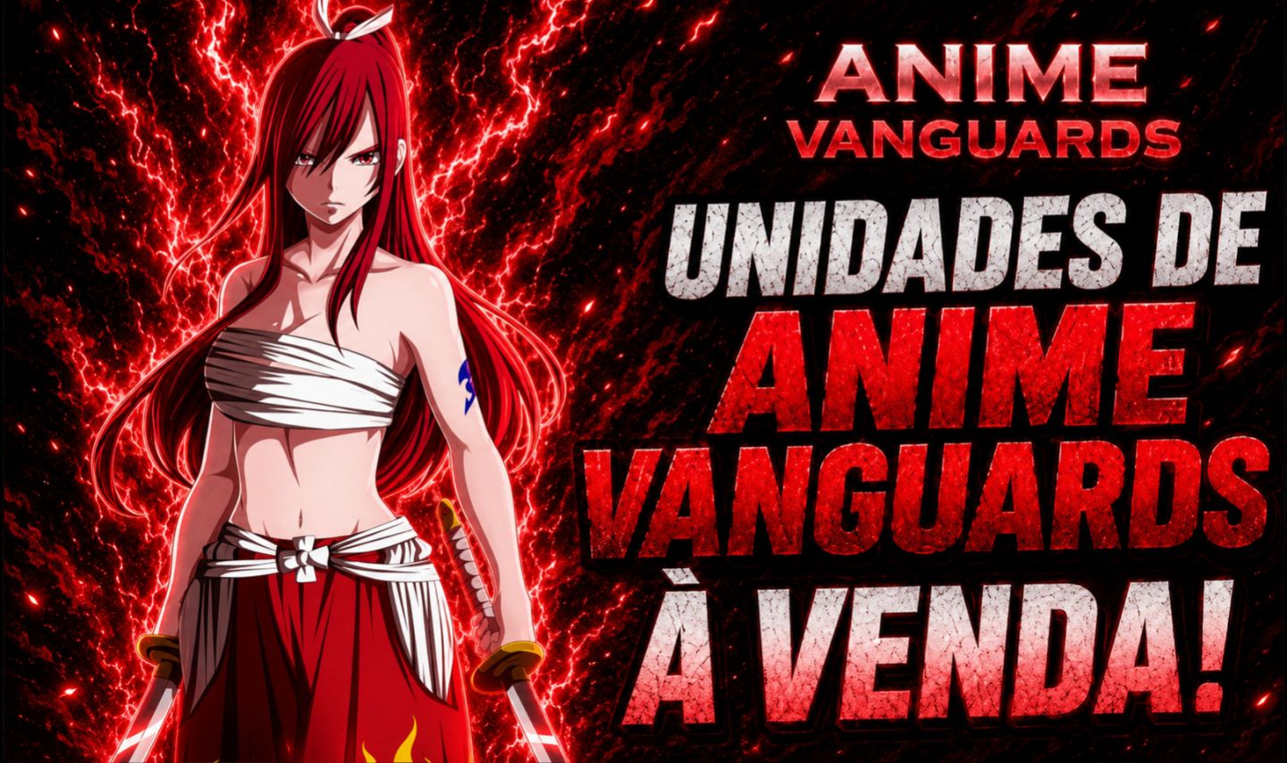 UNIDADES DE ANIME VANGUARDS À VENDA! [PROMOÇÃO!!]