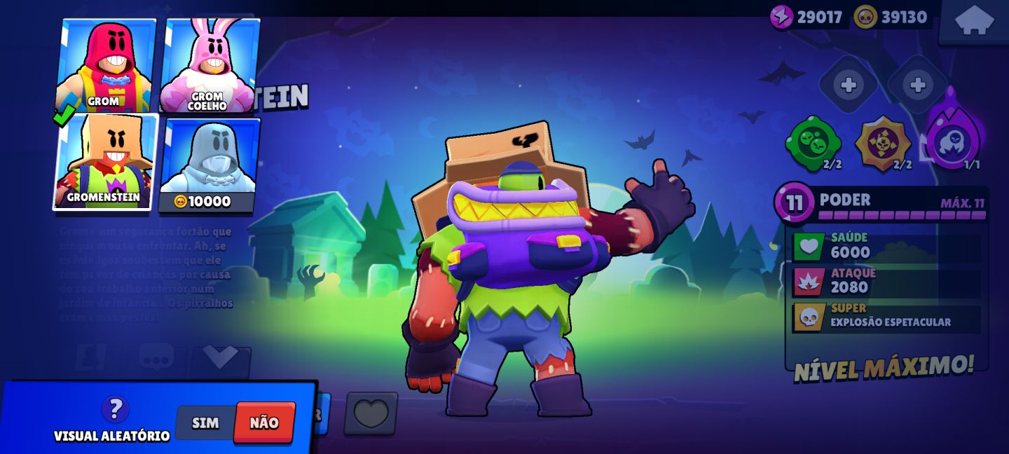 CONTA DE BRAWL STARS 2018 SUPER RARA
