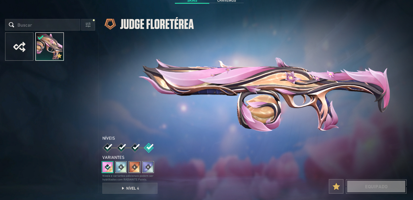 Conta valorant com skins de loja para quase todas as armas, ascendente.