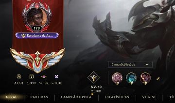 Conta de Wild Rift Grao mestre 2