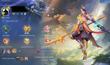 CONTA MOBILE LEGENDS] | MLBB | (CONTA FULL EMBLEMA )