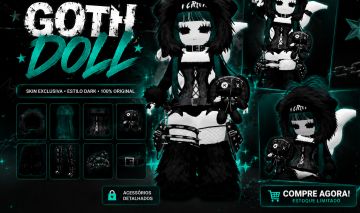 Conta Roblox - +10K de robux gastos!