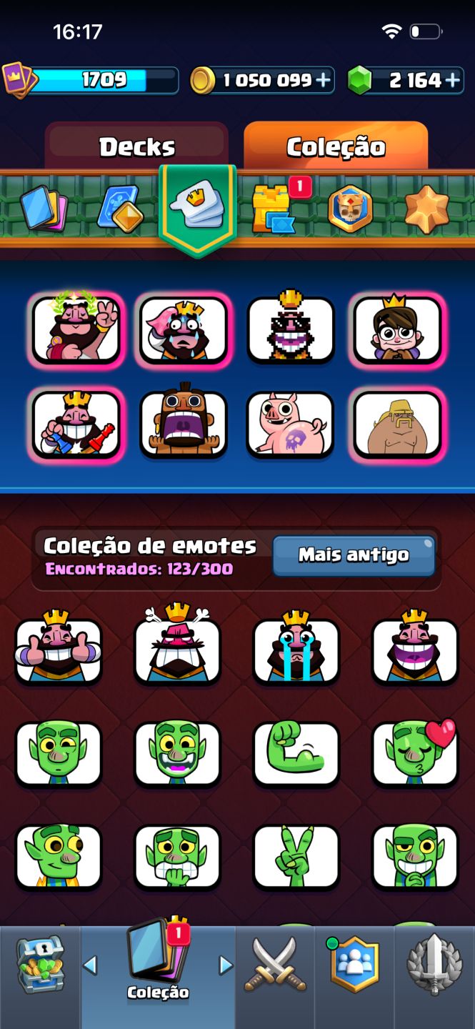 Conta Clash Royale Profissional muito Rara
