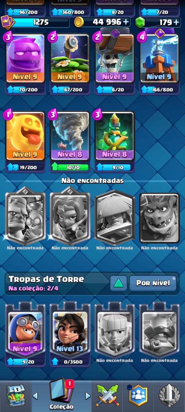 CONTA CLASH ROYALE - ARENA 19