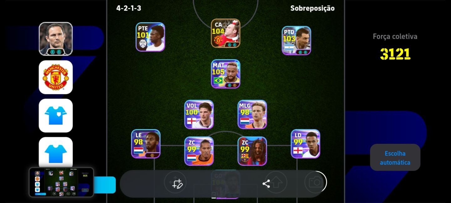 Conta de efootball 3121