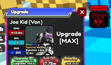 Joe Kid (Von) ALL star Tower defense ASTD