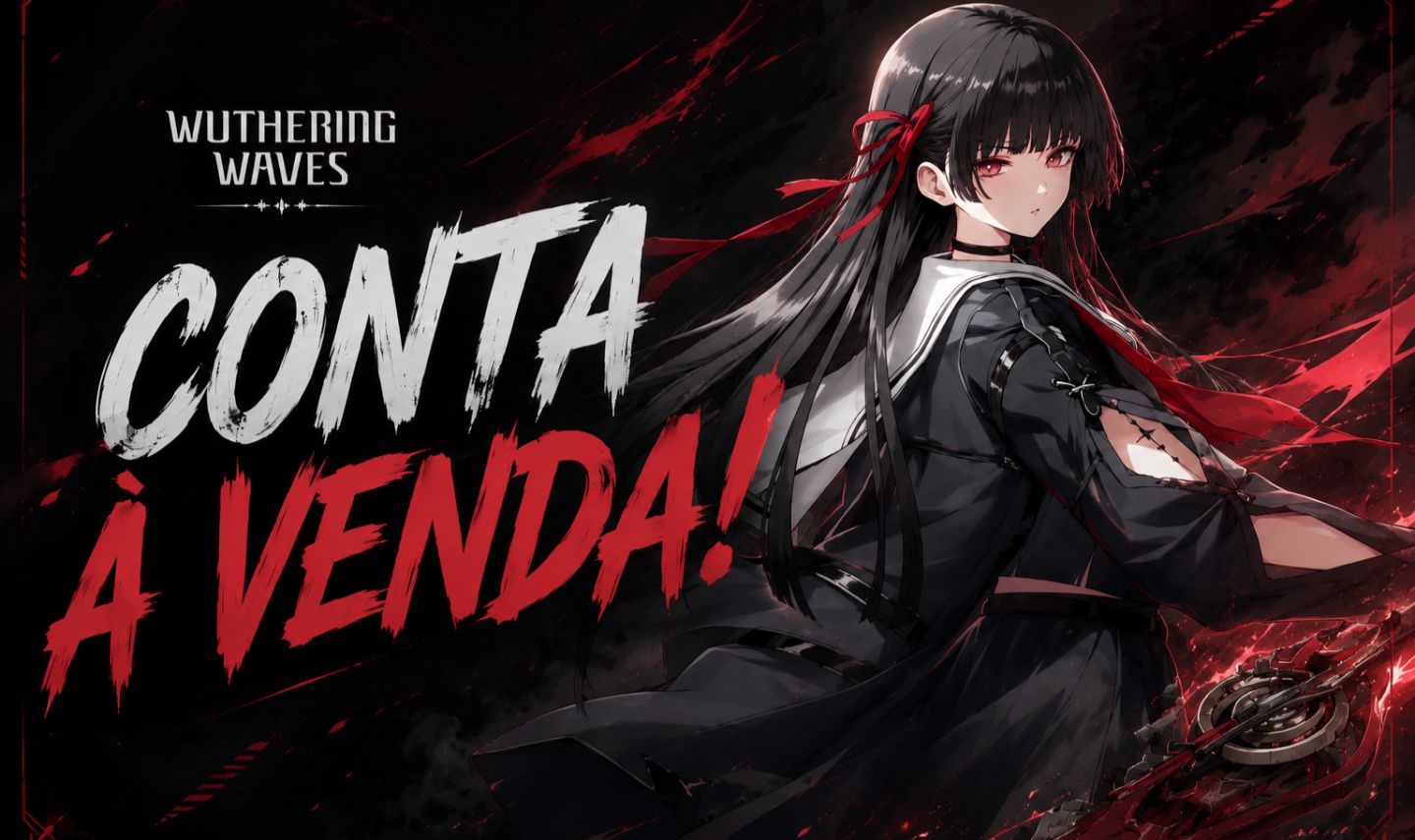 Conta Wuthering Waves com personagens limitados.