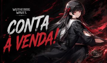 Conta Wuthering Waves com personagens limitados.
