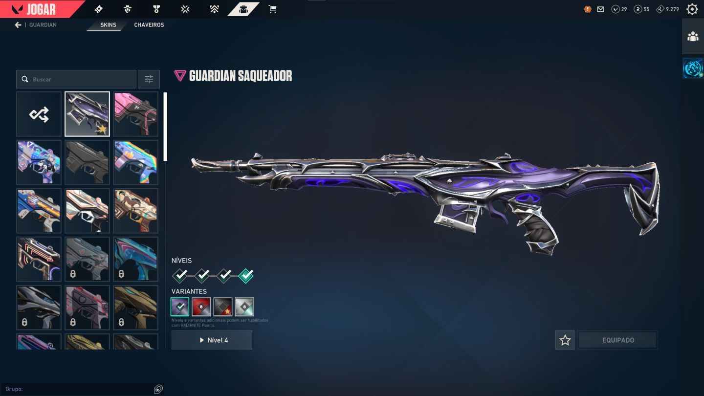Conta Valorant com Skins - 3.1K Gastos