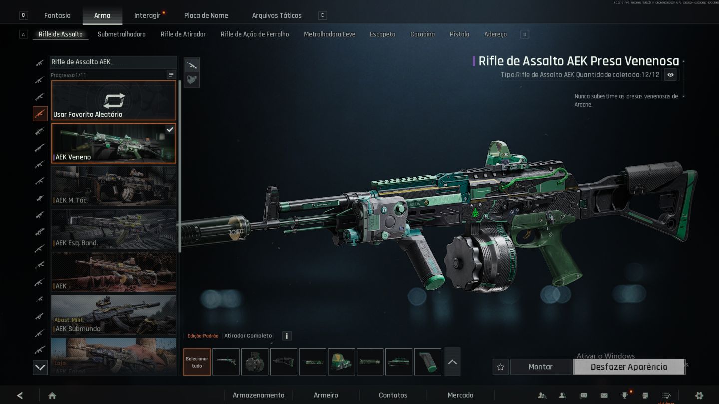 CONTA ARENA BREAKOUT INFINITE PC - 200M STASH + SKINS + ARMAS E EQUIPAMENTOS