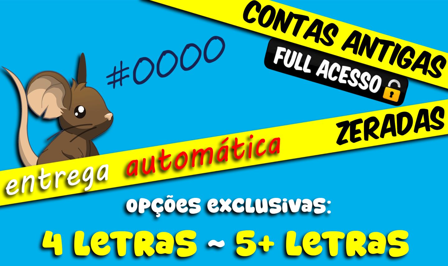 CONTAS ANTIGAS (0000) - FULL ACESSO - ENTREGA AUTOMÁTICA