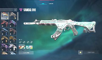 CONTA VALORANT - GOLD 2, SKIN VANDAL ONI, LEVEL 56, FULL ACESSO, +10 AGENTES