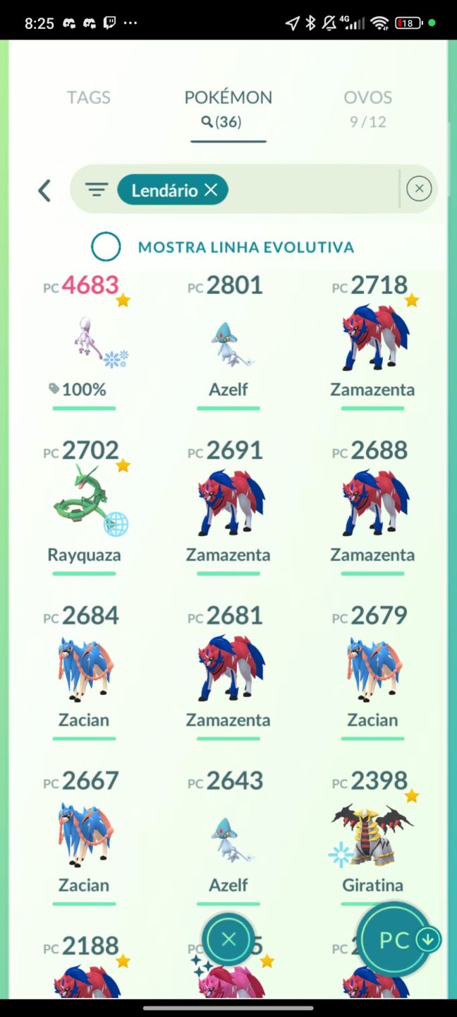 CONTA POKÉMON GO NÍVEL 47 MEWTWO 100%