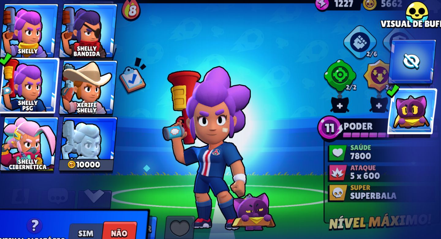 Conta Brawl stars 53 brawlers