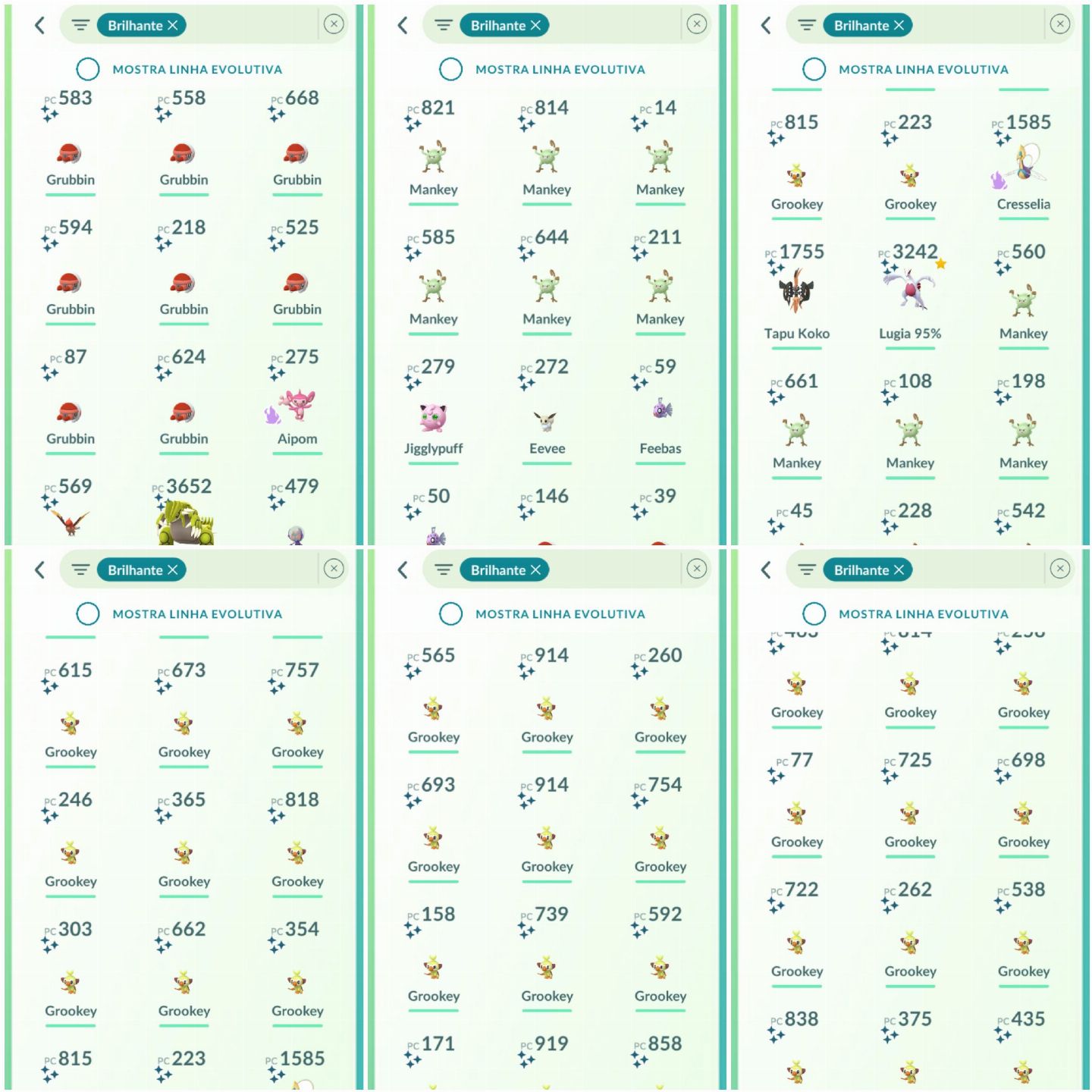 CONTA POKEMON GO ANTIGA